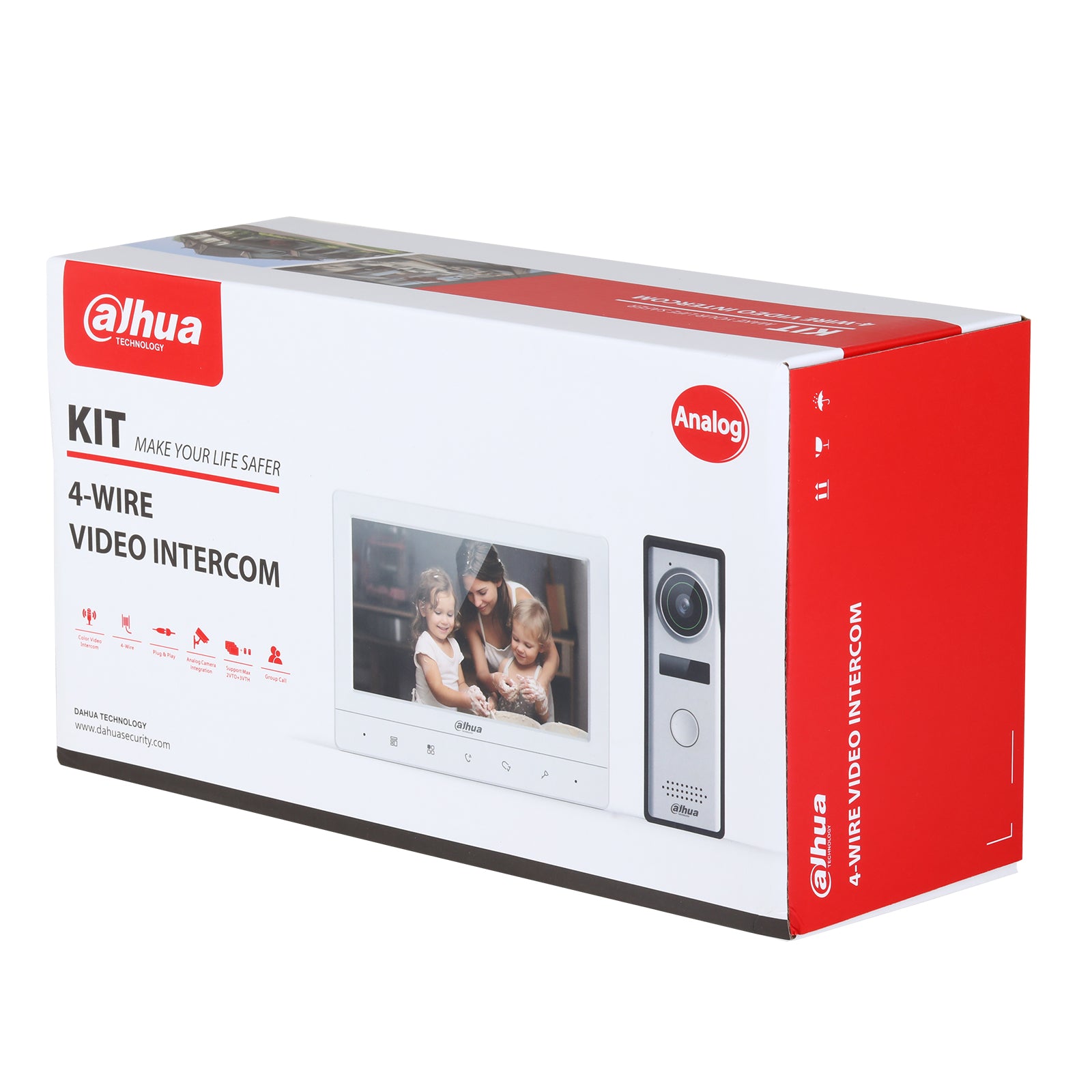 Dahua 4 Wire Basic Indoor Intercom Kit