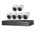 VIGI 6 x 4MP Full-Colour Turret IPC & 8 Channel PoE+ NVR KIT w/ 2TB